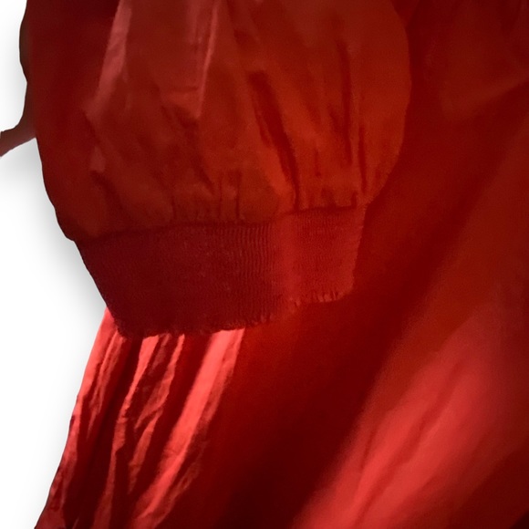 J. Crew Orange and Pink Midi Dress - Picture 5 of 12